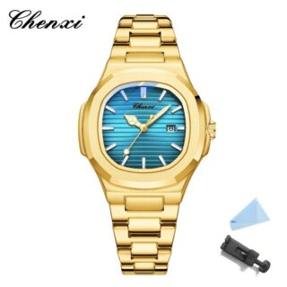 CHENXI Women's Gold Waterproof Quartz Watch