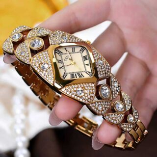 GEDI 52109 luxury diamond quartz watch for women