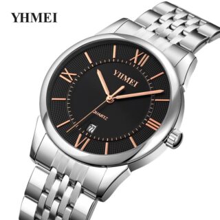 YHMEI 0204 Classic Watch - Black