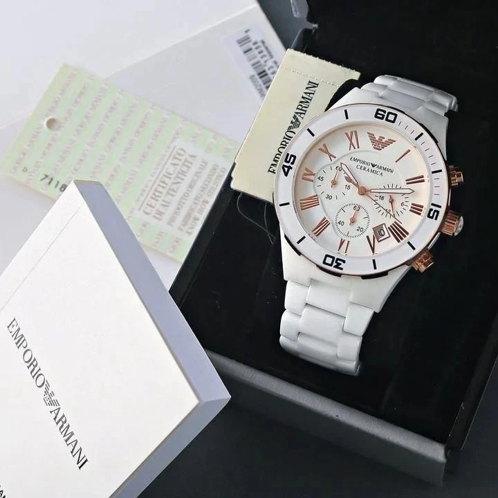 Emporio Armani AR1424 Luxury Ceramic Watch - Image 6